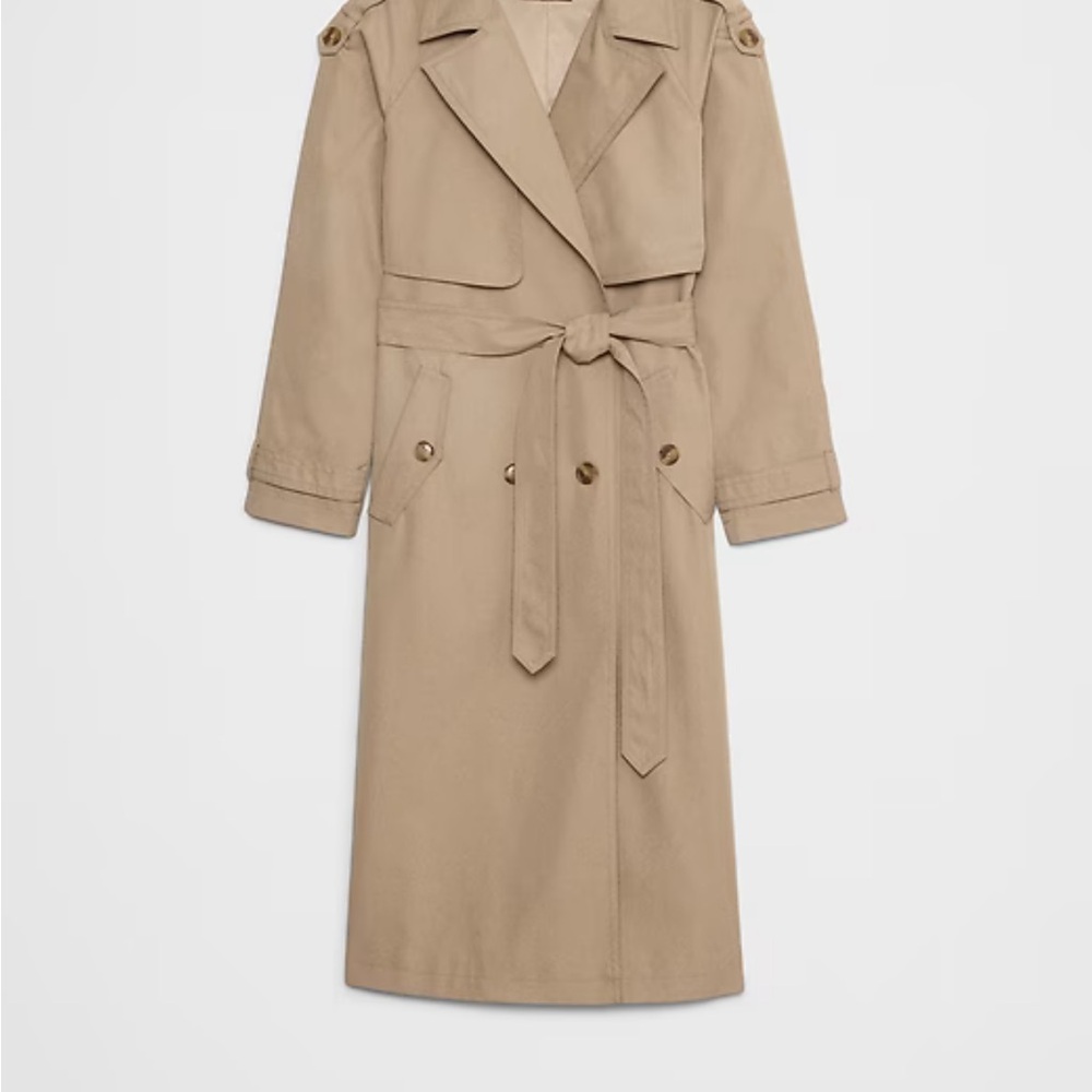 Banana Republic Beige Trench Coat NWT